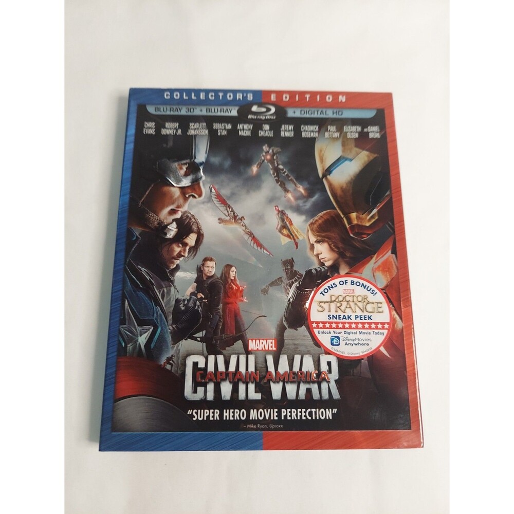 Captain America: Civil War - Collector's Edition (Blu-ray 3D + Blu-ray)
